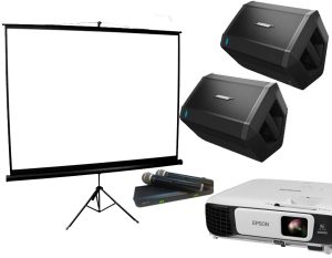 Element ICT - Audio Visual Hire - Complete Epson Bose Mic Pack
