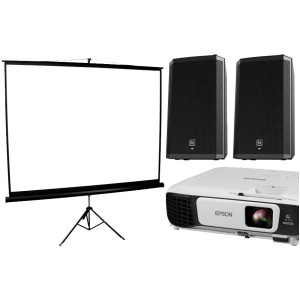 Element ICT - Audio Visual Hire - Epson Projector Pack with Speakers