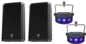 Medium party pack - 2 speakers & 2 lights