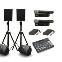 Performer Portable PA Hire with foldback - Element ICT