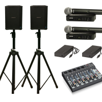 Portable PA performer pack