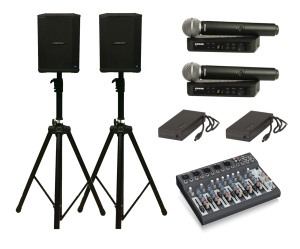 Portable PA performer pack