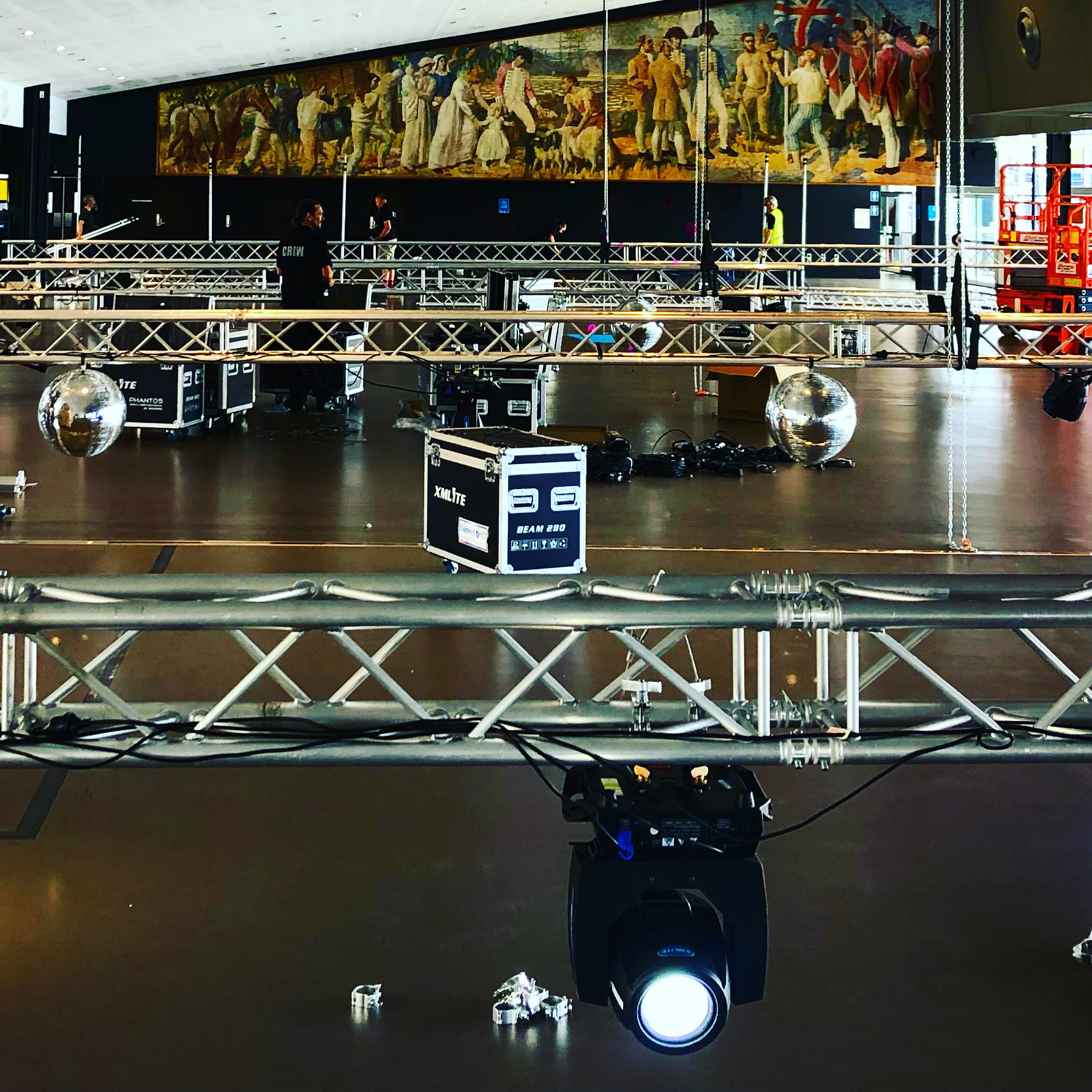 truss lighting rig hire Sydney