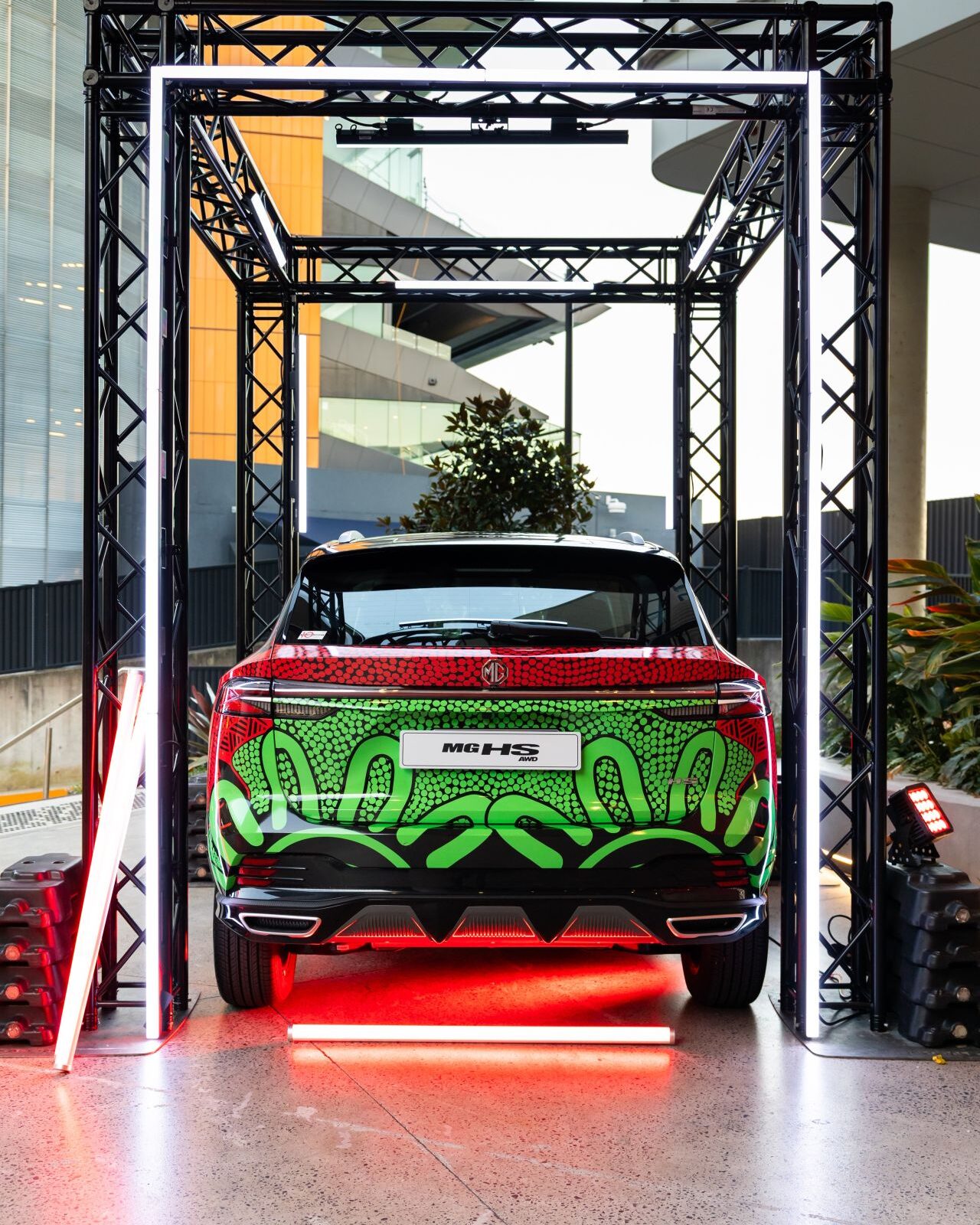 Rabbitohs Red & Green Ball - MG Truss