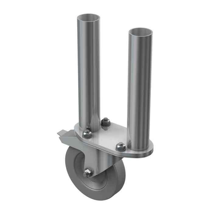 Stage Legs - Caster 300mm Double
