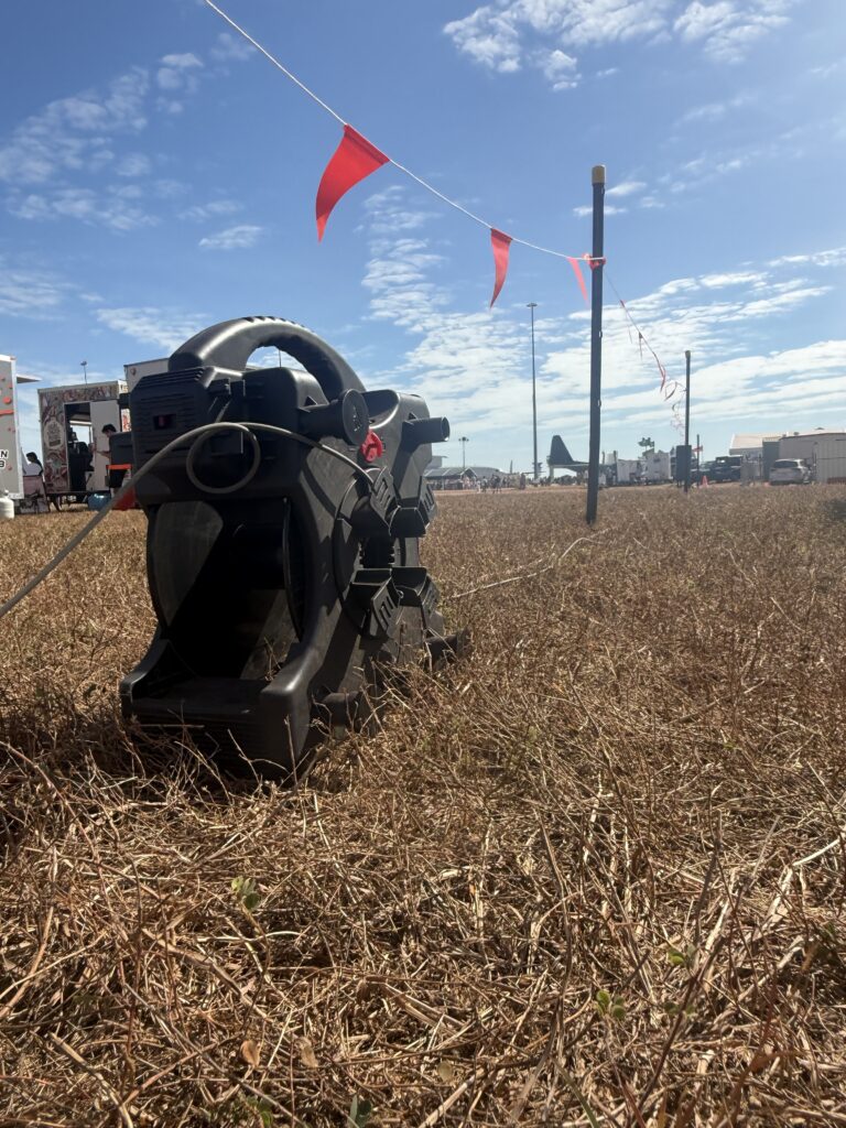 Single mode fibre, used to reach remote locations for optimal coverage